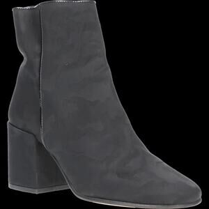 Nubikk Gigi Camo Ankle Boots - 36 - Black Camouflage